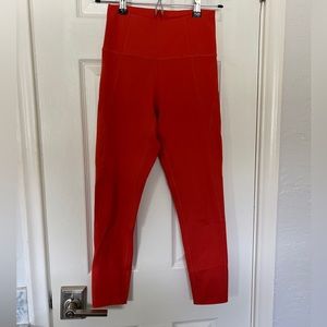 Girlfriend collective - high rise compressive leggings- tart XS